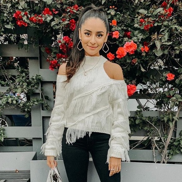 ooh la luxe Sweaters - Heather Fringe Sweater